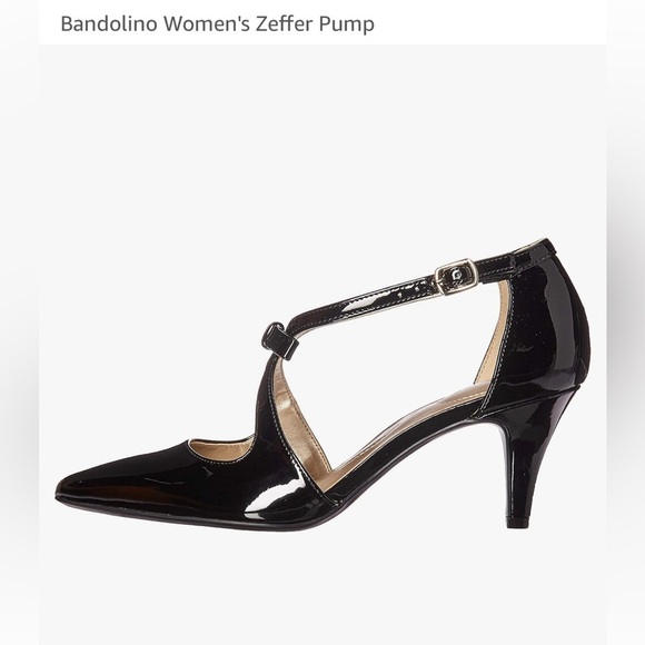 Bandolino Womens Zeffer
Pump Black Patent NWOT - Picture 3 of 9